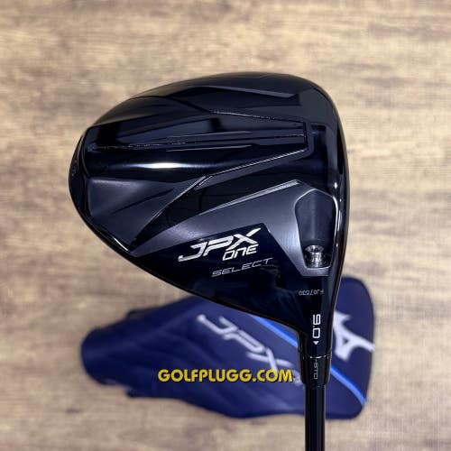 9 Driver- Mizuno JPX One Select w/ Headcover / HZRDUS, X Stiff (2877)
