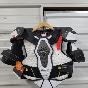 NEW! Size Large Senior CCM Tacks Pro Shoulder Pads Pro Stock (New)