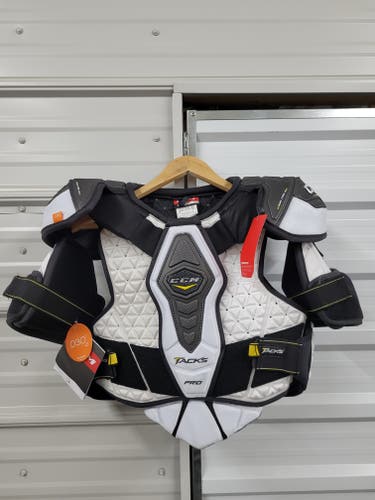 NEW! Size Large Senior CCM Tacks Pro Shoulder Pads Pro Stock (New)