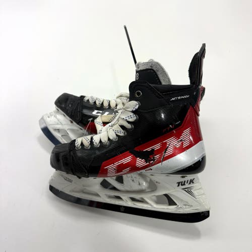 Used CCM Jetspeed FT4 Pro Skates | 9 D ? | Toronto Maple Leafs Joey Anderson | BH311