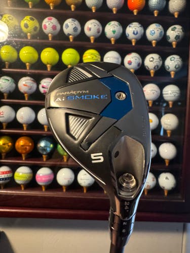 New Callaway Paradym AI Smoke Right Handed 5 Hybrid Senior Flex 5H