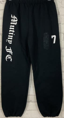 Gildan Heavy Blend Soft Youth Mendium Activewear Sweatpants Elastic Waist Black