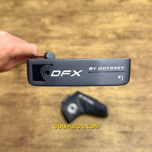 Left-Handed Odyssey DFX #1 2025 Putter w/ Headcover, 35" (2879)