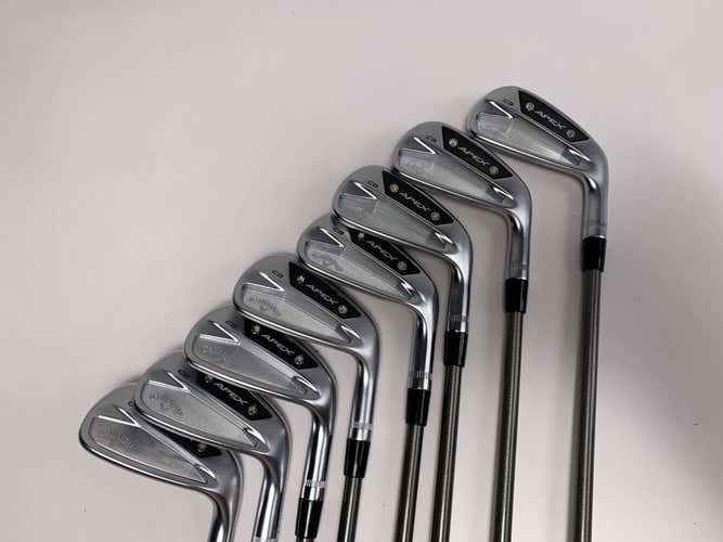 Callaway Apex CB 24 Iron Set 4-10+11 AeroTech SteelFiber i110cw 110g Stiff RH