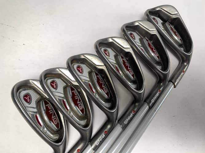 Ping Faith Iron Set 7-PW+GW+SW Red Dot ULT200 Ladies Graphite Womens RH