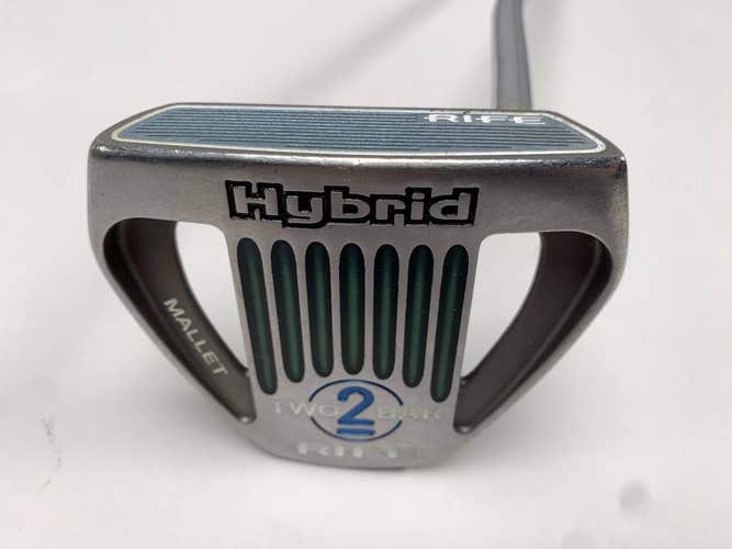 Guerin Rife Two Bar Mallet Putter 32.5" SuperStroke Ultra Slim 1.0 Mens RH