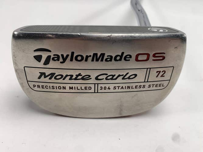 TaylorMade OS Monte Carlo 72 Putter 35" SuperStroke Mid Slim 2.0 Mens RH