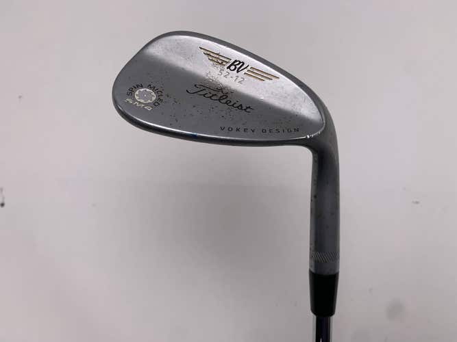 Titleist Vokey Spin Milled SM4 Chrome Gap Wedge GW 52* 12 Bounce Wedge RH