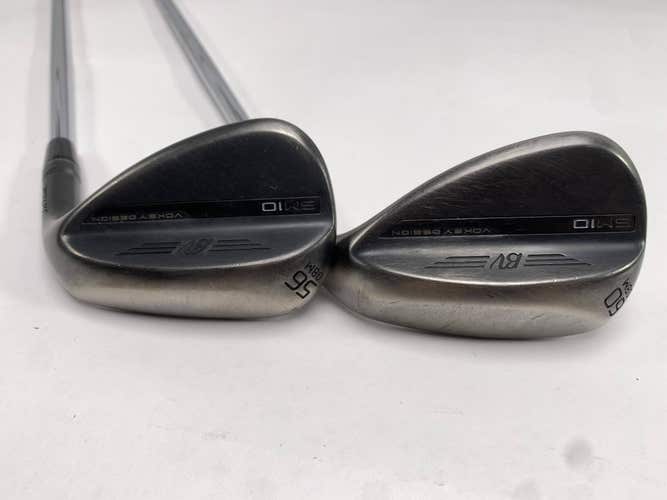 Titleist Vokey SM10 Jet Black Wedge Set 56* 8 | 60* 8 Modus 3 Tour 120 Stiff RH