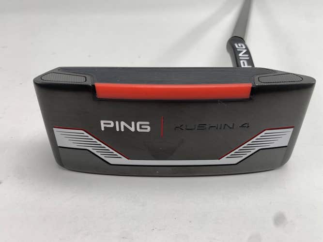 Ping Kushin 4 2021 Putter 34" Black Dot Mens RH NEW