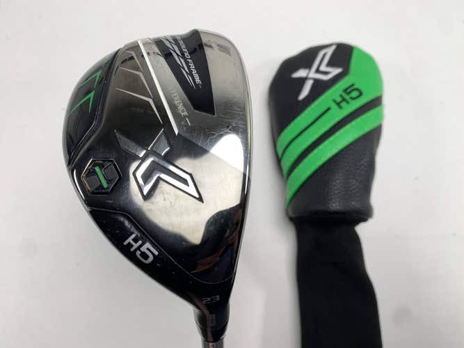 XXIO X 2022 5 Hybrid 23* Miyazaki AX-II Flex 4333 55g Stiff Graphite Mens RH HC