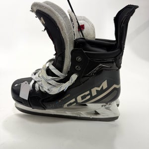 Used Black CCM Jetspeed FT6 Pro Skates | 9 3/4 D | Chicago Blackhawks Jason Dickinson | BH294