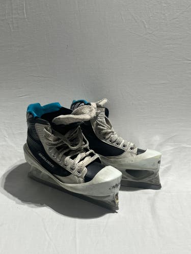 2014 Bauer Reactor 2000 Hockey Goalie Skates Regular Width Size 3 (Used)