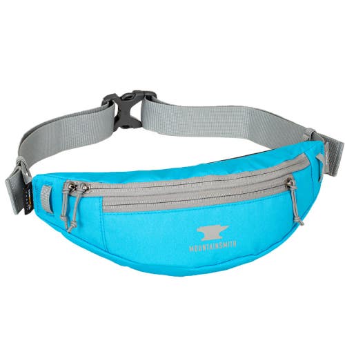 New MountainSmith Swoop lumbar bag; Color: Cyan Blue