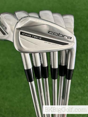 Cobra King Tec X 25 One Length Forged Iron Set 5-G / KBS Tour Lite Stiff