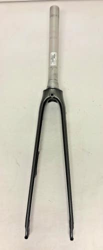 Trek Gray Carbon 700C Road Bike Fork 250mm Tapered Steerer Tube Fast Shipping