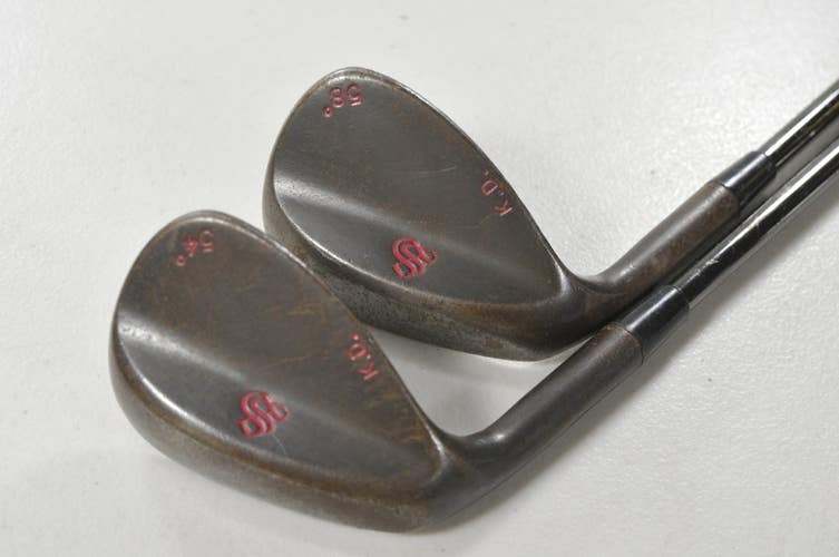 LEFT HANDED Scratch Forged Proto 54*, 58* Wedge Set Steel  # 208723
