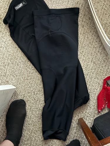 Used Black Reebok Practice Socks | XL