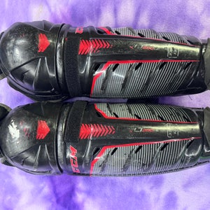 Intermediate CCM QLT250 Shin Pads 13" (Used)