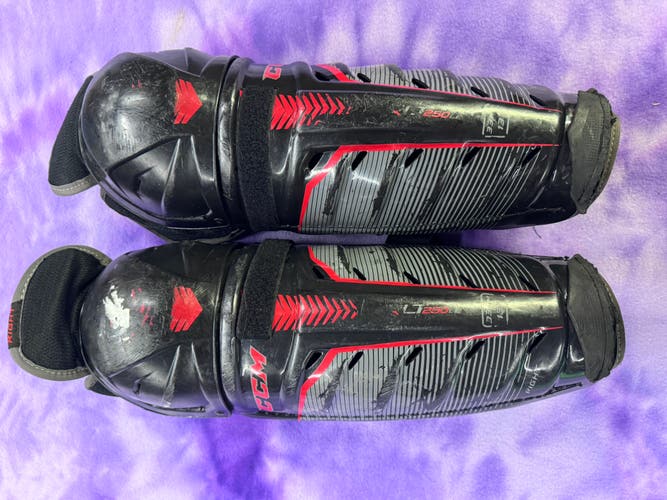 Intermediate CCM QLT250 Shin Pads 13" (Used)
