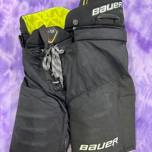 Black Junior Large Bauer XLTX Pro+ Hockey Pants (Used)