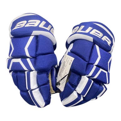Used Bauer SUPREME HP Intermediate Gloves Royal Blue 12" 11375-S000372456