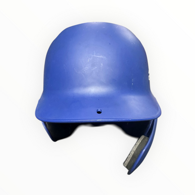 Used Adidas Batting Helmet w/Mask Royal Blue MD 11375-S000374778