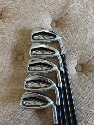 Ping G730 Iron Set 7-GW White Dot Alta CB AWT Senior Flex Standard NICE