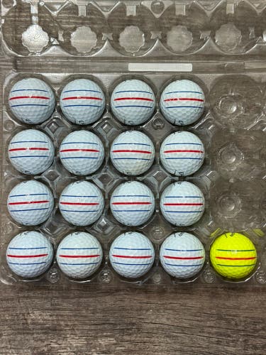 17 Callaway Chrome Tour Triple Track Golf Balls - 5A/4A Condition