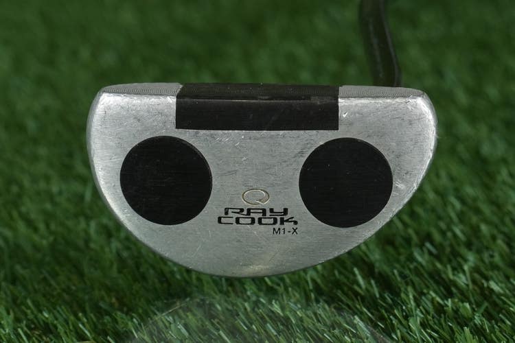 RAY COOK M1-X Double Bend Putter Mid Mallet 35 Steel Shaft RH ~ NICE!!