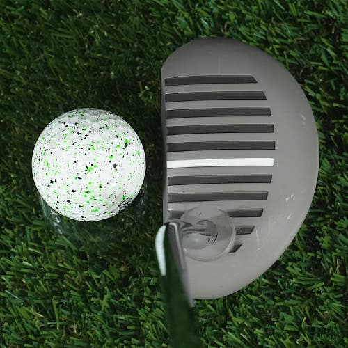 RAM ZEBRA Double Bend Face Balanced Putter Mid Mallet 38 Shaft RH ~ CLEAN!!