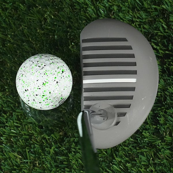 RAM ZEBRA Double Bend Face Balanced Putter Mid Mallet 38 Shaft RH ~ CLEAN!!