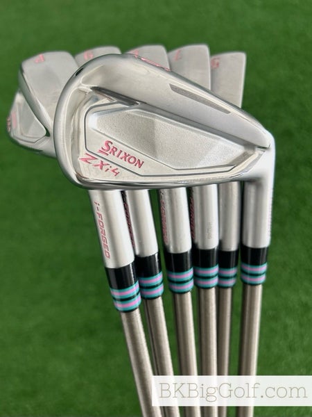 Srixon ZXi4 Forged 25 Iron Set 5-P / SteelFiber i70 Regular Graphite