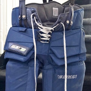 Senior XL Vaughn SLR4 Pro Carbon Hockey Goalie Pants Pro Stock (Used) -