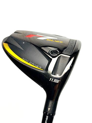 TaylorMade R7 Quad Mini Driver 11.5 Speeder MD 65g Stiff Flex 43.75in