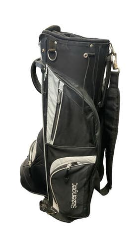 Used Slazenger 15 WAY CART BAG Mens Cart Bag Black 11859-S000029530