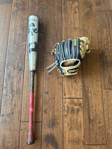 2022 DeMarini The Goods Hybrid BBCOR Certified Bat (-3) 29 oz 32" (Used)