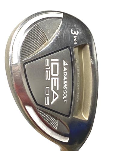 Adams Golf Idea A12 OS 3 Iron Hybrid RH 50g Ladies Graphite 39" New Midsize Grip