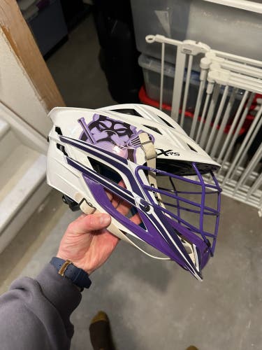PLL Game Worn Waterdogs Helmet