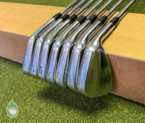 Used RH Titleist 670 Forged Irons 4-PW X100 Extra Stiff Flex Steel Golf Set