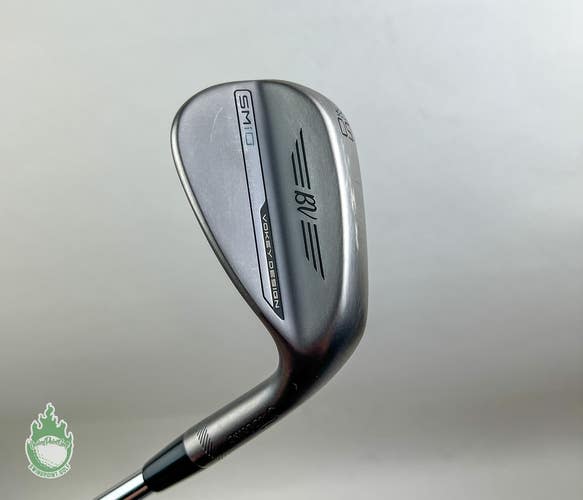 Used Titleist Vokey SM10 F Grind Nickel Wedge 50*-08 Wedge Flex Steel Golf Club