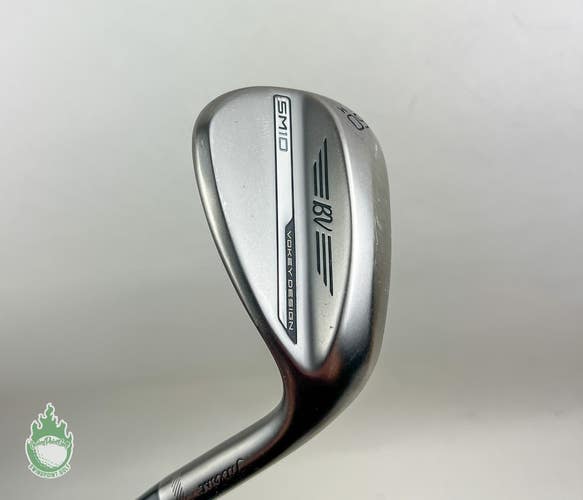 Used Titleist Vokey SM10 M Grind Nickel Wedge 60*-08 Wedge Flex Steel Golf Club