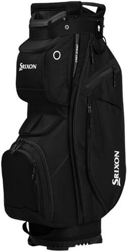 NEW 2025 Srixon Premium Black/Black 14 Way Top Cart Golf Bag