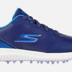 Skechers Go Golf MAX 2 Arch Fit Shoes (Blue/Multi, 7, Medium, LADIES) Women's