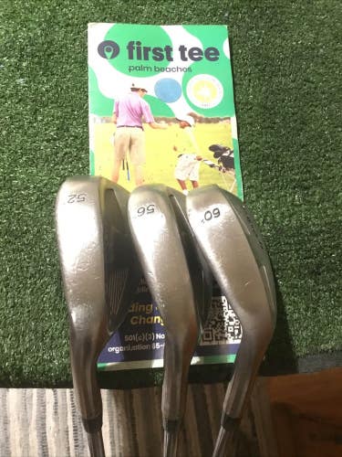 Taylormade Left Handed rac TP Wedge Set (GW, SW, LW) Wedge Flex Steel Shafts LH
