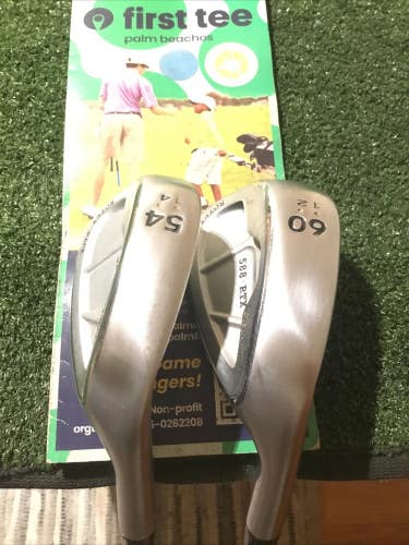 Cleveland 588 RTX Rotex Face Wedge Set (54* SW & 60* LW) Wedge Flex Steel 35.25