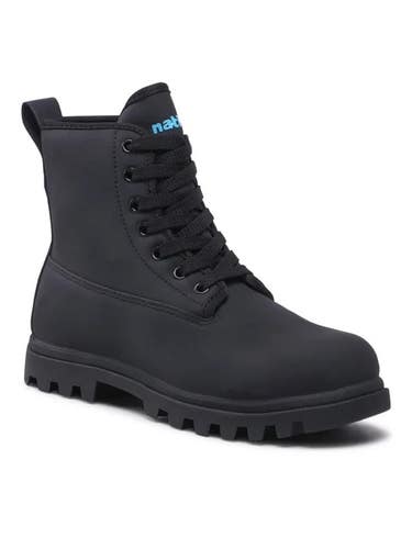 Native Shoes Johnny Treklite Bloom Boots Mens US 6 Black Lace-Up Combat JOBB1259