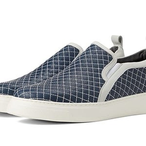 Gernie 52s Sneakers Men's US 8.5 Blue White Leather Slip-On Casual Shoes JOBB948