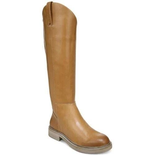 Sam Edelman Fable Women 5 Brown Leather Round Toe Knee High Riding Boot JOBB1200