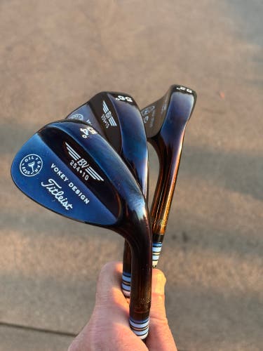 Men's Titleist Vokey Oil Can Right Handed Wedge Wedge Flex Steel Shaft (Used)